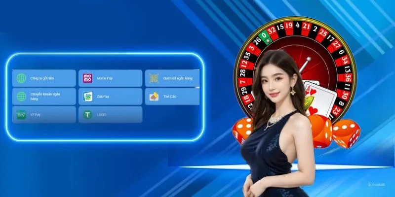 Các phương thức nạp tiền được ưa chuộng